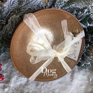 Akcam Turkey Gold Glass Metallic Shimmer Dinner Bowls Set